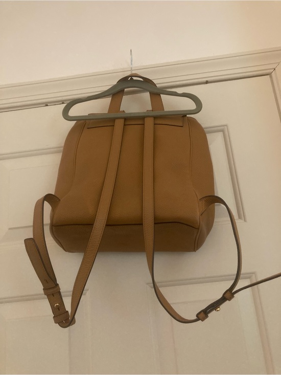 Tory Burch Carter Leather Flap Backpack main image 9